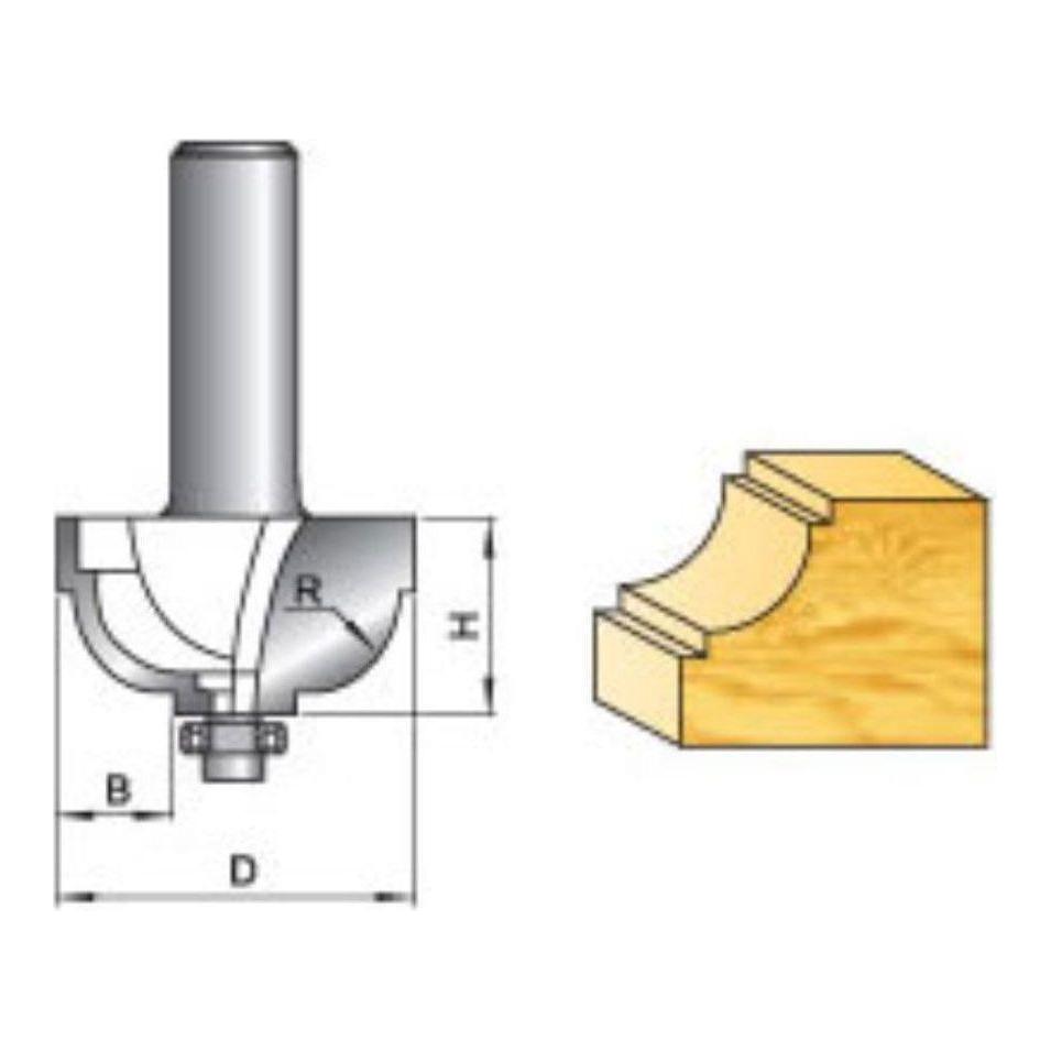 Tatara Classical Cove Router Bit with Bearing - Goldpeak Tools PH Tatara Tatara Classical Cove Router Bit with Bearing - Goldpeak Tools PH Tatara